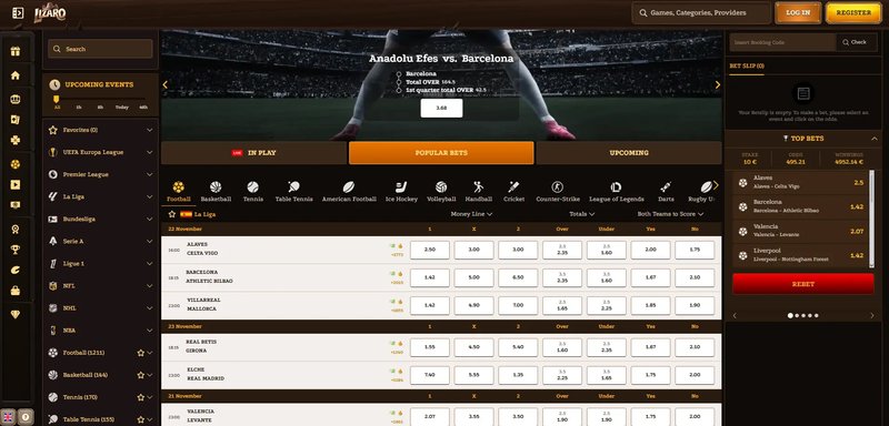 Discover lizaro casino login